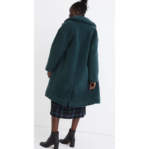 Madewell Sherpa Teddy Coat - Picture 2 of 14